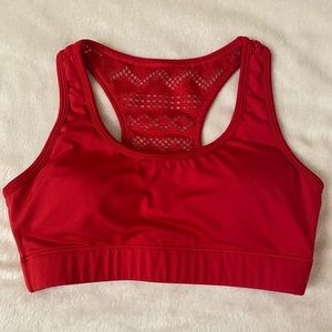 Red Zyia Active Bomber Bra